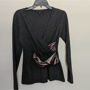 White House Black Market Blouse, Small, Heather
